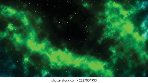 Infinite space background with nebulas and stars in Milky Way