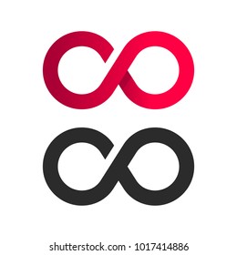 Infinite symbol logo icon