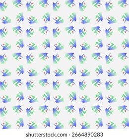 An infinitely repeating pattern featuring abstract shapes in various pastel colors on a black background. Perfect for textiles, wallpapers, digital backgrounds, and modern graphic projects.