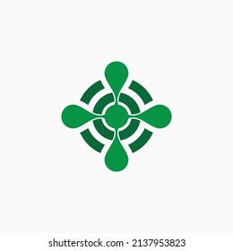 infinity abstract design logo vector