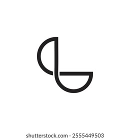 infinity abstract sitting toilet symbol logo vector 