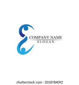 infinity Adoption and community care Logo template