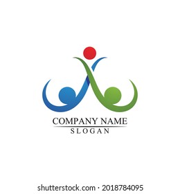 infinity Adoption and community care Logo template