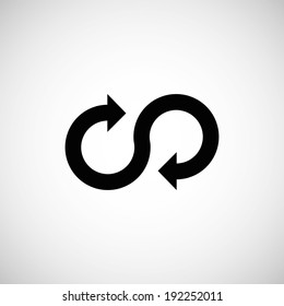 Infinity Arrow Symbol