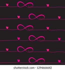 infinity background, vector illustration