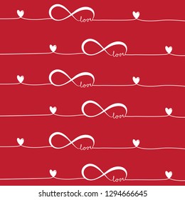 infinity background, vector illustration