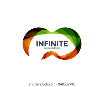 Infinity business logo concept, cycle or loop concept