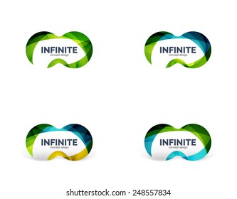 Infinity business logo concept, cycle or loop concept