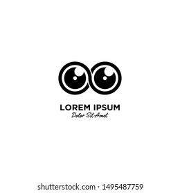 Infinity Camera logo vector icon illustration