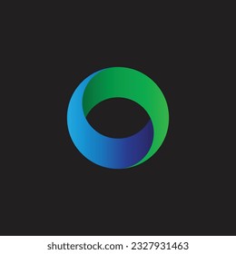 Infinity Circle Logo Vector Illustration Design