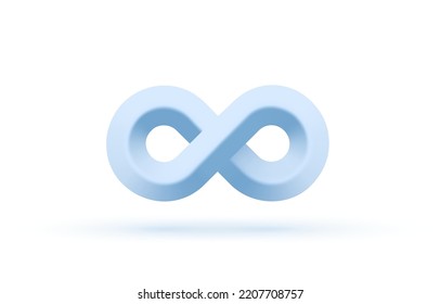 Infinity color icon, sign element graphic. Vector illustration
