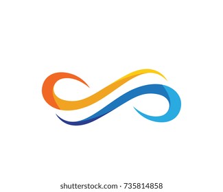 Infinity Design Logo template vector icon design