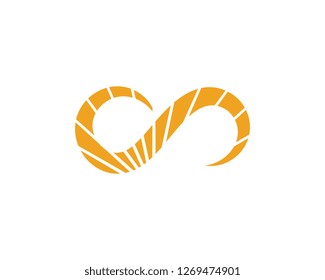 Infinity Design Vector icon illustration Logo template design