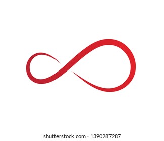 Infinity Design Vector icon illustration Logo template design