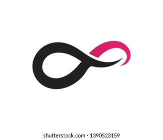 Infinity Design Vector icon illustration Logo template design
