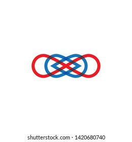 Infinity Design Vector icon illustration Logo template design