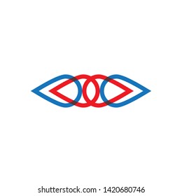 Infinity Design Vector icon illustration Logo template design
