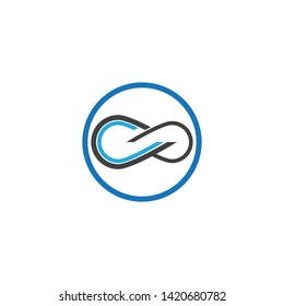Infinity Design Vector icon illustration Logo template design
