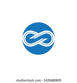 Infinity Design Vector icon illustration Logo template design