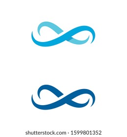 Infinity Design Vector icon illustration Logo template design