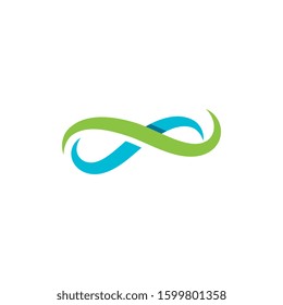 Infinity Design Vector icon illustration Logo template design