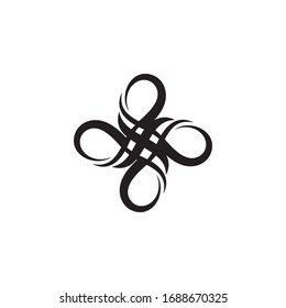 Ilustración del icono Diseño Infinito Diseño del logotipo