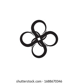 Ilustración del icono Diseño Infinito Diseño del logotipo