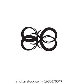 Infinity Design Vector icon illustration Logo template design