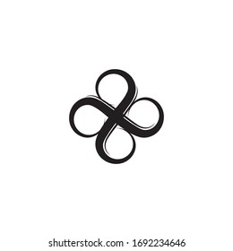 Infinity Design Vector icon illustration Logo template design
