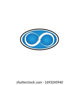 Infinity Design Vector icon illustration Logo template design