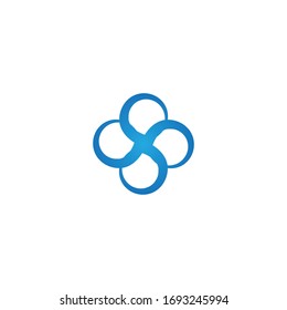 Infinity Design Vector icon illustration Logo template design