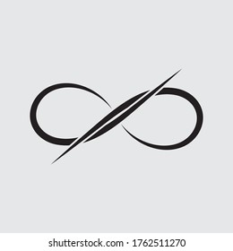 Infinity Design Vector icon illustration Logo template design