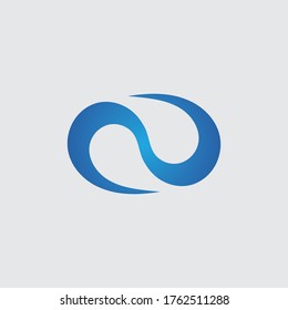 Infinity Design Vector icon illustration Logo template design