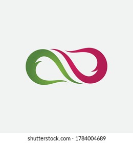Infinity Design Vector icon illustration Logo template design