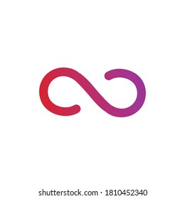 Infinity Design Vector icon illustration Logo template design