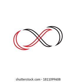 Infinity Design Vector icon illustration Logo template design