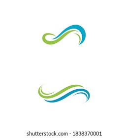 Infinity Design Vector icon illustration Logo template design