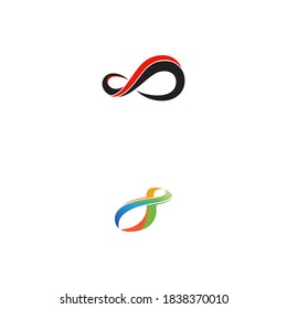 Infinity Design Vector icon illustration Logo template design