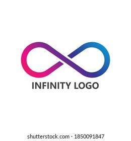Infinity Design Vector icon illustration Logo template design