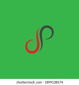 Infinity Design Vector icon illustration Logo