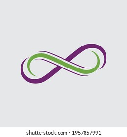 Infinity Design Vector icon illustration Logo template design