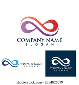 Infinity Design Vector icon illustration Logo template design