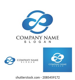 Infinity Design Vector icon illustration Logo template design