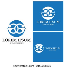 Infinity Design Vector icon illustration Logo template design