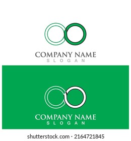 Infinity Design Vector icon illustration Logo template design
