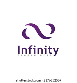 Infinity Design Vector icon illustration Logo template design