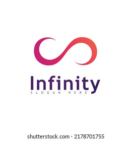 Infinity Design Vector icon illustration Logo template design