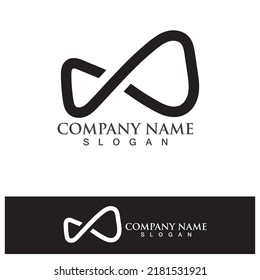 Infinity Design Vector icon illustration Logo template design