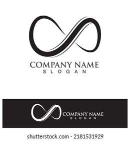 Infinity Design Vector icon illustration Logo template design