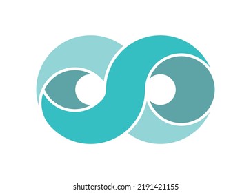 Infinity Design Vector icon illustration Logo template design